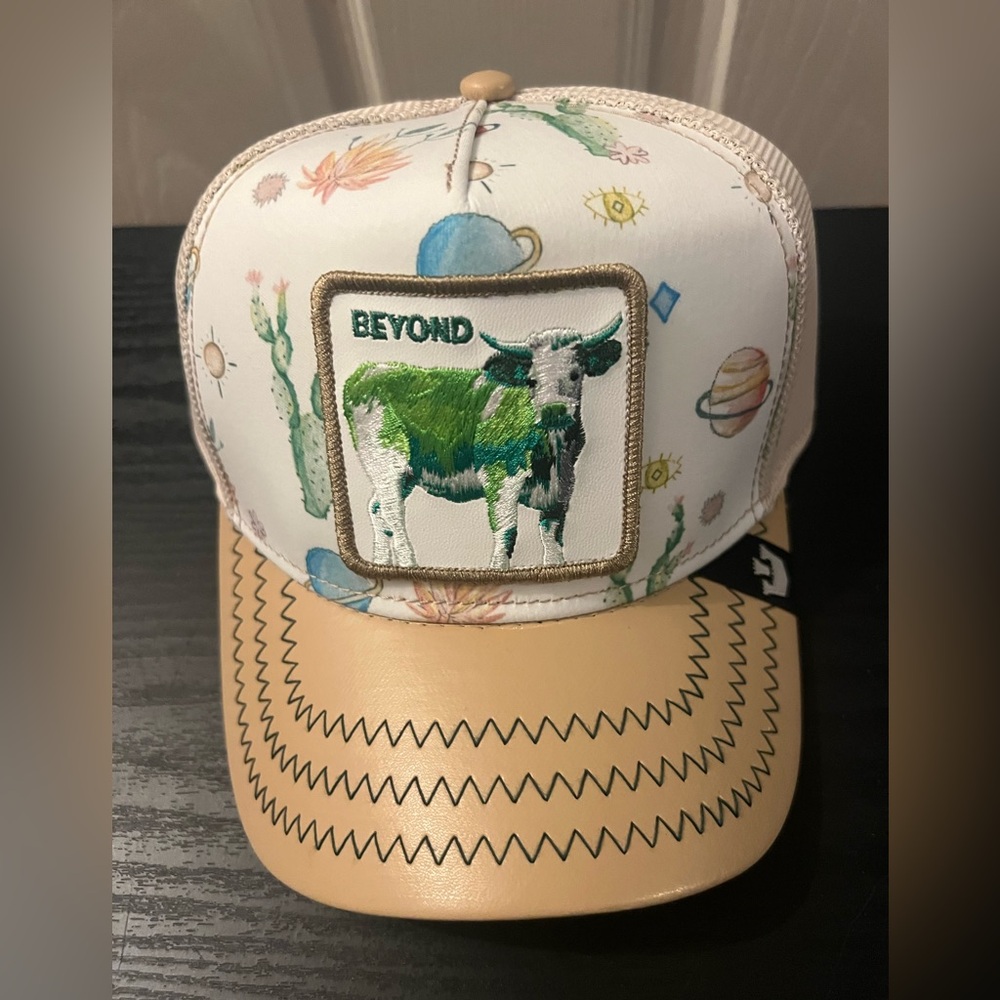 Goorin Bros The Farm Animal Trucker Earthbound Beyond Cow New